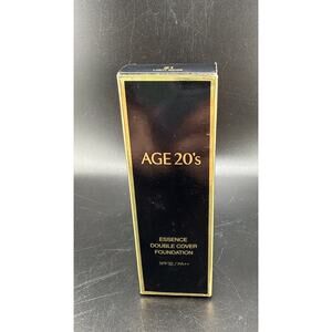 Age 20's Essence Double Cover foundation 30ml SPF35 / PA ++ K-Beauty Light Beige